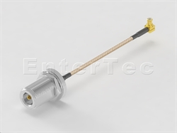  MCX(M) R/A Plug / RG-316 / N(F) S/T Bulkhead Jack With O-Ring , L=110mm                                                                                                                                                                                                                                                                                                                                                                                                                                                                                                                                                                                                                                                                                                                                                         