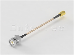  BNC(M) S/T Plug / RG-316 / SMC(F Contact) S/T Plug , L=1000mm                                                                                                                                                                                                                                                                                                                                                                                                                                                                                                                                                                                                                                                                                                                                                                   