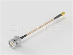  BNC(M) S/T Plug / RG-316 / SSMC(F Contact) S/T Plug , L=1000mm                                                                                                                                                                                                                                                                                                                                                                                                                                                                                                                                                                                                                                                                                                                                                                  