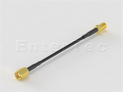  SMA(M) S/T R/P Plug / RG-174 / SMA(F) S/T R/P Jack , L=90mm                                                                                                                                                                                                                                                                                                                                                                                                                                                                                                                                                                                                                                                                                                                                                                     