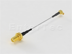  SMA(F) S/T R/P Bulkhead Jack / 1.13mm / MMCX(M) R/A Plug , L=110mm                                                                                                                                                                                                                                                                                                                                                                                                                                                                                                                                                                                                                                                                                                                                                              