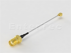  SMA(F) S/T Jack / 1.13mm / IPEX , L=100mm                                                                                                                                                                                                                                                                                                                                                                                                                                                                                                                                                                                                                                                                                                                                                                                       